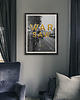 plakaty Plakat miasto WARSZAWA Złote napisy 3