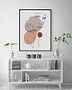 plakaty Plakat KOBIETA kontur abstrakcja linie 0481 2