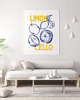 plakaty Limoncello poster, plakat cytryny,  dekoracja ścienna kuchni 2