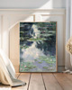 plakaty PLAKAT Monet, lilie wodne obraz, nenufary  sztuka ścienna 1