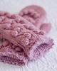 rękawiczki damskie Rękawiczki Flora róż 2
