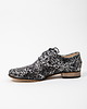 półbuty damskie Skórzane półbuty jazzówki Zapato model 246 czarno-biały marmur 3