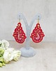 kolczyki soutache Kolczyki czerwone sutasz - kolekcja Thalia 4
