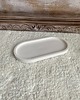 świeczniki i świece Podstawka/ taca dekoracyjna z gipsu 175x90mm 1