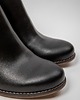 botki damskie SKÓRZANE BOTKI DO KOSTKI ZAPATO 501 CZARNY 4
