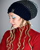 czapki damskie DreadLove Triquence 06 - GRANATOWA 2