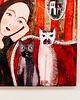 kafle i panele Kafle ceramiczne - portret kobieta 4