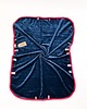 kocyki, kołderki, pościel dla dzieci Kocyk FloppyLove Navy Blu & Red Tags 1