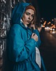 kurtki damskie Kurtka ocieplana/ płaszcz typu parka turkusowa 5