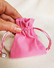 wisiory Amulet  z kwarcem - pink lazur 4