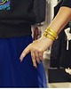 bransoletki skórzane bransoletka skórzana YELLOW BELT 3