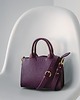 torby na ramię GLAM BAG - skórzana torebka - brąz orzechowy 6