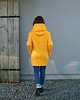 bluza z kapturem damska Bluza płaszczyk  damska asymetryczna bawełniana 3