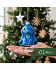 bombki Bombka choinkowa szklana ręcznie malowana: Stitch: niebieski 4