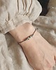 bransoletki na sznurku Bransoletka BOHO sznurkowa granatowa, lapis lazuli, hematyt 4