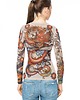 t-shirt damskie Bluzka z tatuażem Japan Style 1
