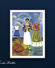 kartki okolicznościowe - wydruki Zestaw Kartek FRIDA KAHLO - Set 5 szt 4