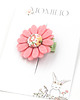 ozdoby do włosów dla dzieci Spineczka do włosów różowy kwiatek Adele 3