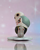 figurki i rzeźby Gliniana figurka - Dziewczynka zombie z misiem i czaszką 3