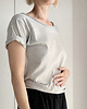 t-shirt damskie Cyna Oversize Bez Nadruku 1