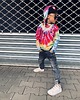 bluzy dla chłopców Bluza Chłopiec DR.CROW Tie Die Colorful 4