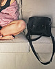 torby na ramię Boxy Bag L Black - dwuczęściowa torebka 5