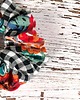 gumki do włosów Pela' SCRUNCHIE " Claire" w kratkę 5