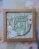 kartki scrapbooking Kartka na baby shower chłopca (w pudełku) 2