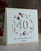 kartki scrapbooking Personalizowana kartka na 40 urodziny, BH 70 1