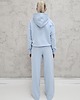 komplety damskie Komplet oversized kangurka i szerokie spodnie wide leg Baby Blue 3
