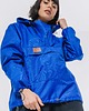 kurtki damskie Kurtka wiatrówka typu anorak indigo 1