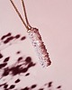 wisiory Długi szklany wisiorek "Crystal" 3