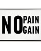plakaty Plakat motywacyjny z napisem NO PAIN NO GAIN 2