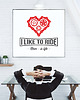 plakaty Plakat. I like to ride 1