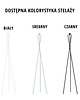 lampy podłogowe Designerska lampa podłogowa w stylu glamour DAKAR GOLD 9