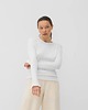 swetry damskie  Lekki sweter Soft ecru 2