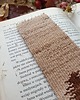 zakładki do książek Ręcznie tkana zakładka do książek  - FOL 24. 2