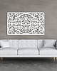 Ozdoby na ścianę DEKORACYJNY PANEL AŻUROWY FLORELLE, DEKORACJA ŚCIENNA 3D, ORNAMENT,72 x 120 c 2
