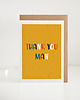 kartki okolicznościowe - wydruki Kartka z podziękowaniem dla Niego - Thank you man 1