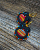 kolczyki soutache Kolorowe kolczyki soutache 1