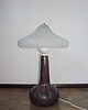 lampy stołowe Ceramiczna lampa Lawa Vintage z lat 70 2