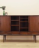 komody Highboard palisandrowy, duński design, lata 70, producent: Omann Jun 1