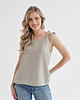 topy damskie Lniany Top MEADOW  NATURAL 1