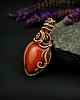 wisiory Jaspis mokait wisiorek wire wrapping 1
