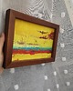 obrazy Obraz ręcznie malowany na płótnie 21x15 cm - abstrakcyjny pejzaż 2
