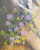 obrazy Obraz olejny ręcznie malowany 60x80cm "Sarenka i dziewczyna" 2