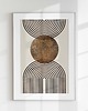 plakaty ZESTAW PLAKATÓW boho w modnym stylu Mid Century Modern 3