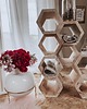 regały i półki Mały regał,stolik pomocniczy 3d Hexagon 3