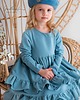 sukienki dla dziewczynki Sukienka Dresowa Spring Blue 1
