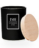 świece zapachowe ŚWIECA SOJOWA CINNAMON STAR 200 ml - naturalne drewniane wieczko 1